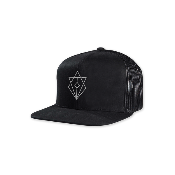 in flames Jesterhead Trucker Hat