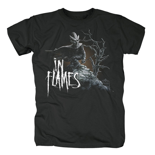in flames Masked T-shirt