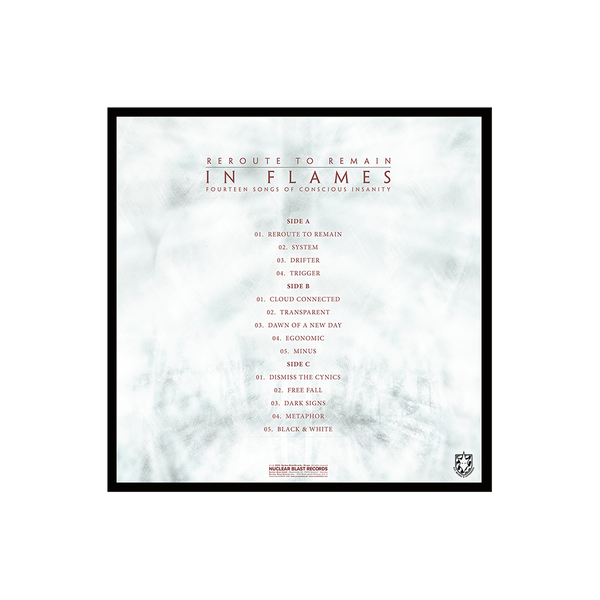 In Flames Reroute To Remain Transparent Red 2LP