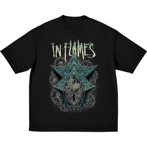 in flames The Wheels Turn T-Shirt