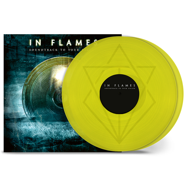 in flames Soundtrack to Your Escape Transparent Yellow 2LP