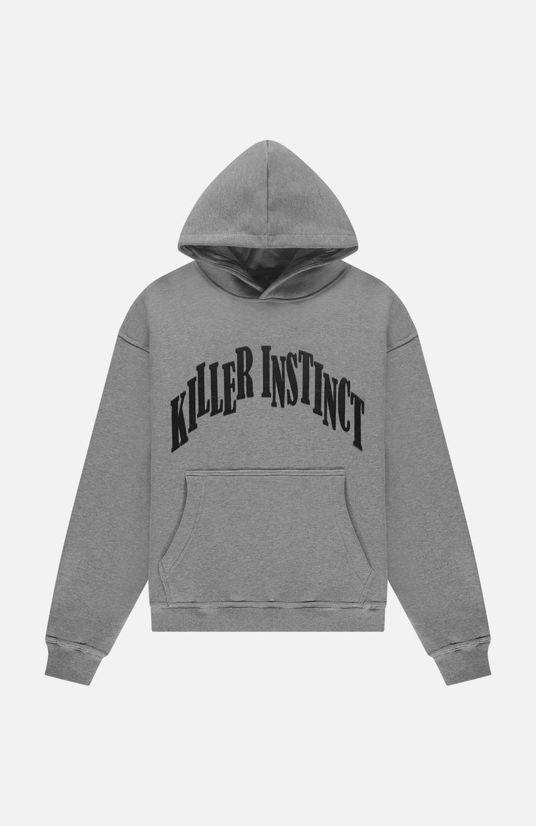 in gold we trust Killer Bill Hoodie Grey Melange