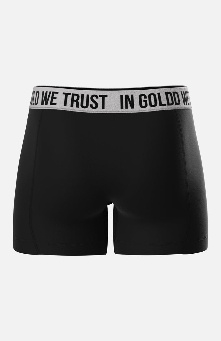 In Gold We Trust The Boxer Jet Black