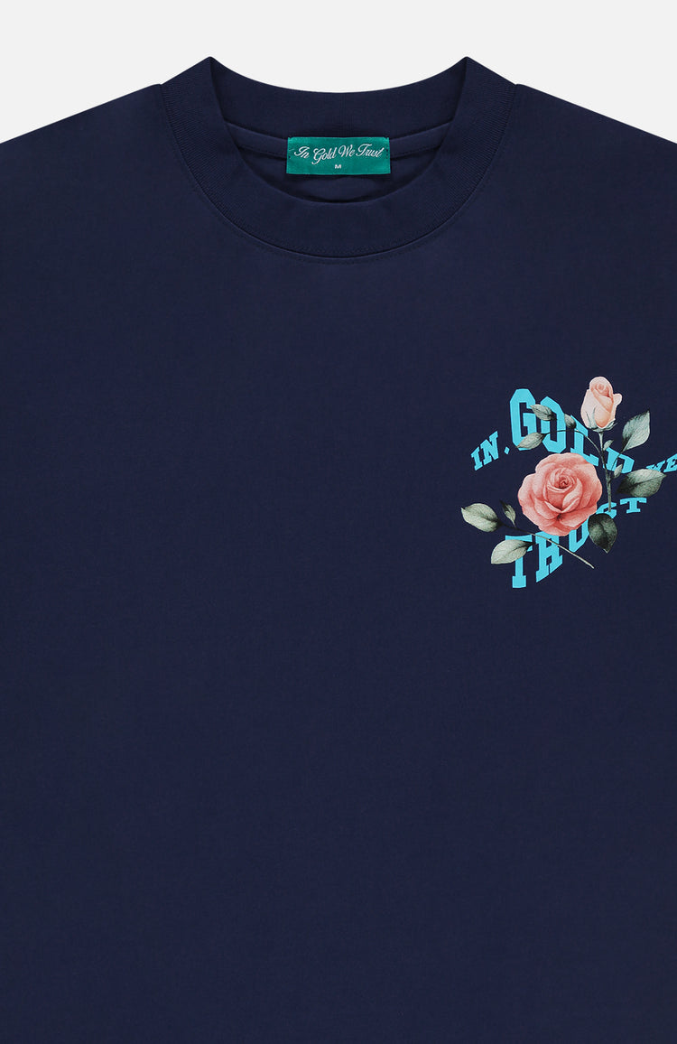 In Gold We Trust The Garden Dark Blue