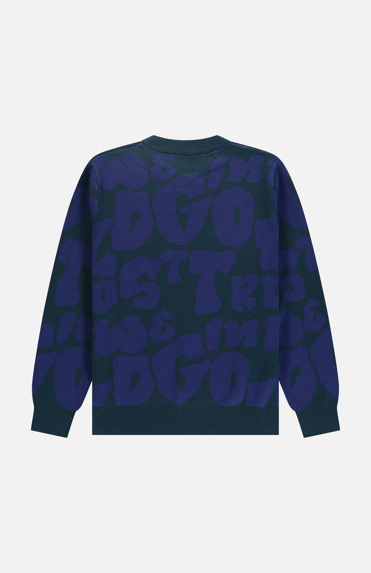 In Gold We Trust The Louis Dark Navy