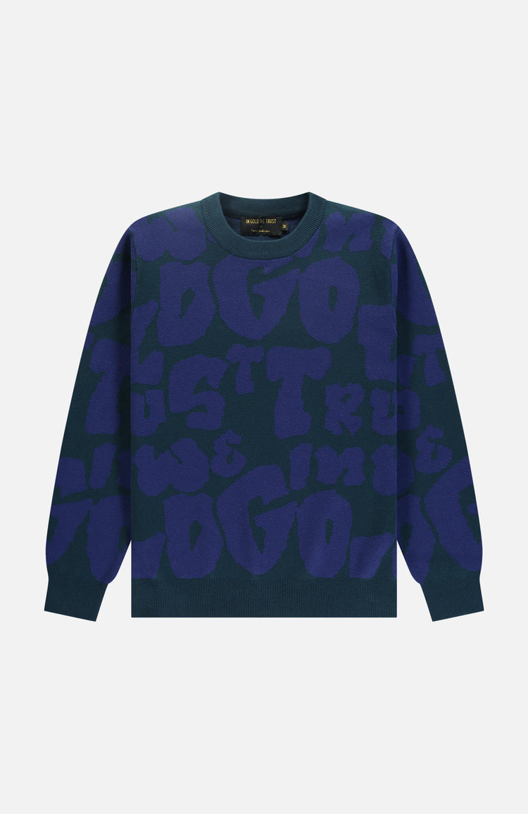 in gold we trust The Louis Dark Navy