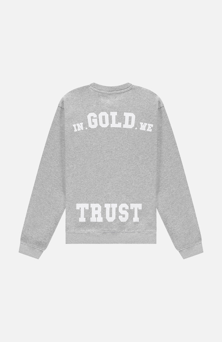 In Gold We Trust The Out Sweater Grey Melange