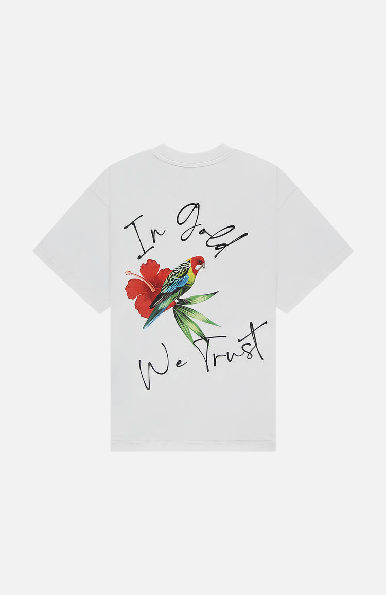 in gold we trust The Parrot White