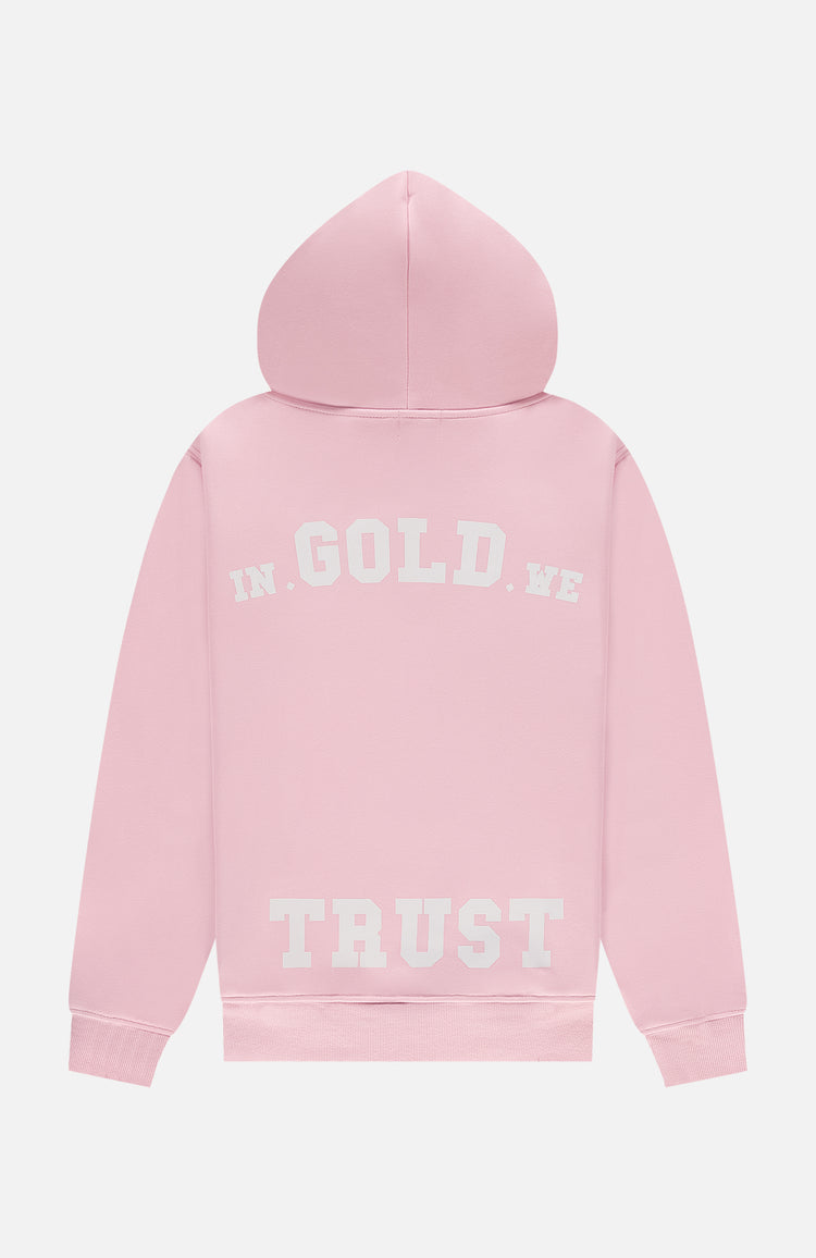 In Gold We Trust The Pink Hoodie