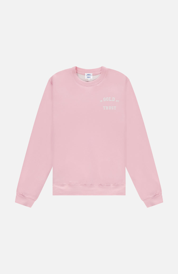 in gold we trust The Pink Sweater