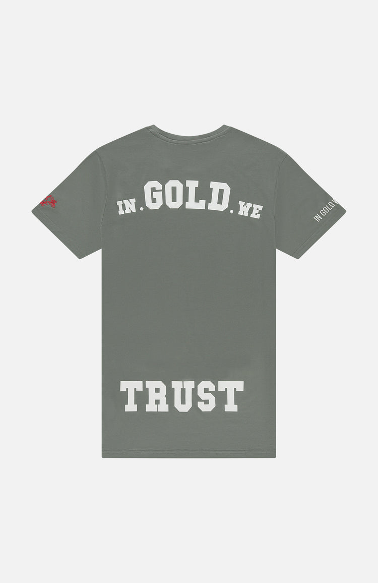 In Gold We Trust The Pusha Kids Grey Melange
