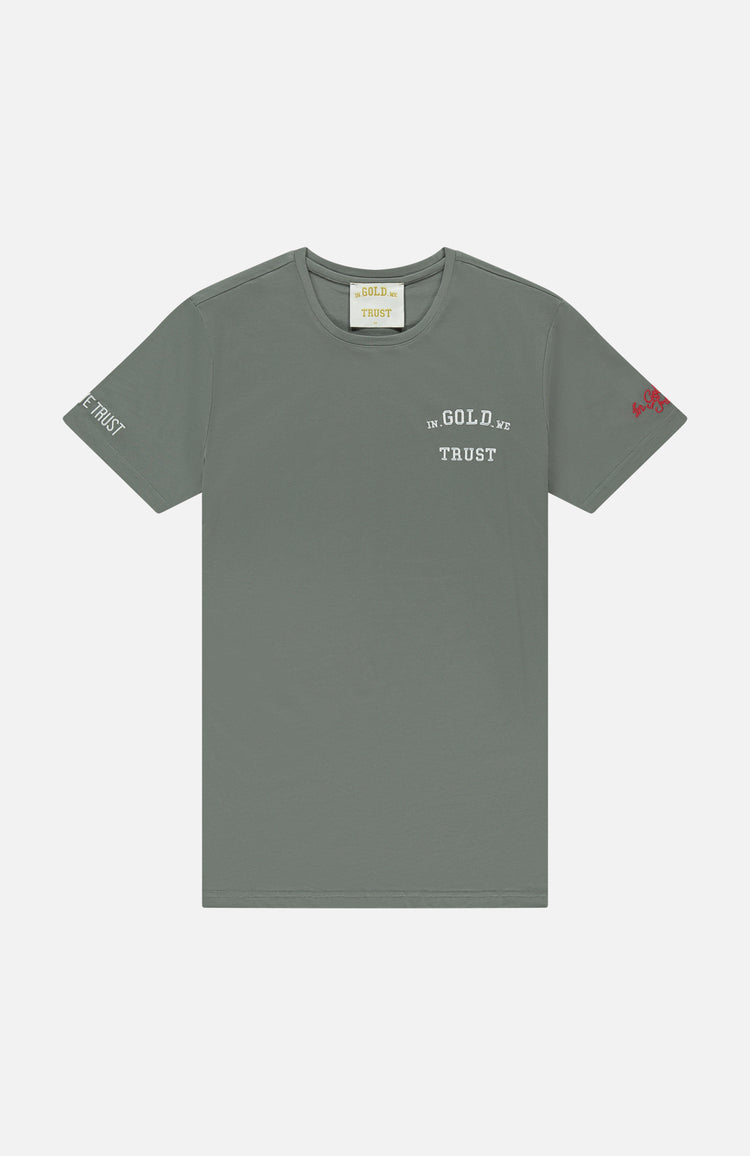 in gold we trust The Pusha Kids Grey Melange