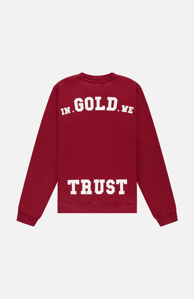 In Gold We Trust The Red Sweater