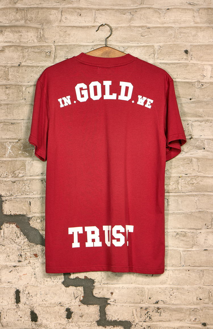 In Gold We Trust The Red Tee