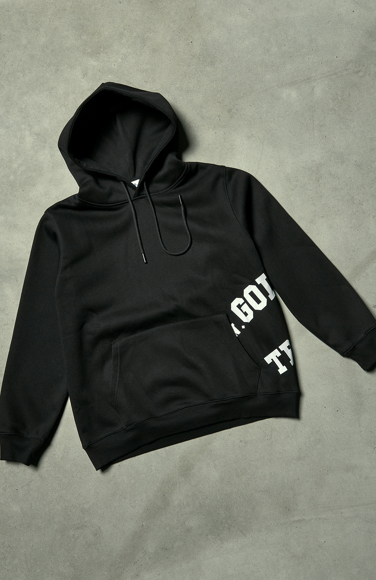 In Gold We Trust The Screw Hoodie Black