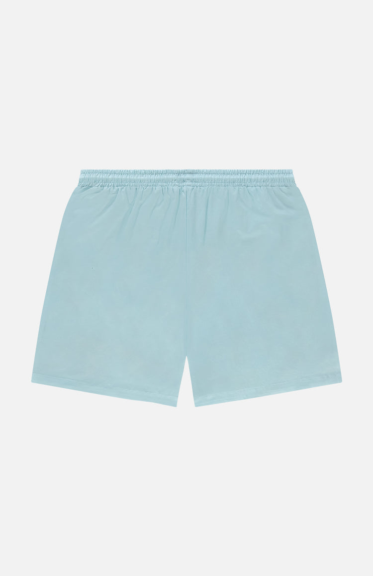 In Gold We Trust The Straight Swim Short Baby Blue