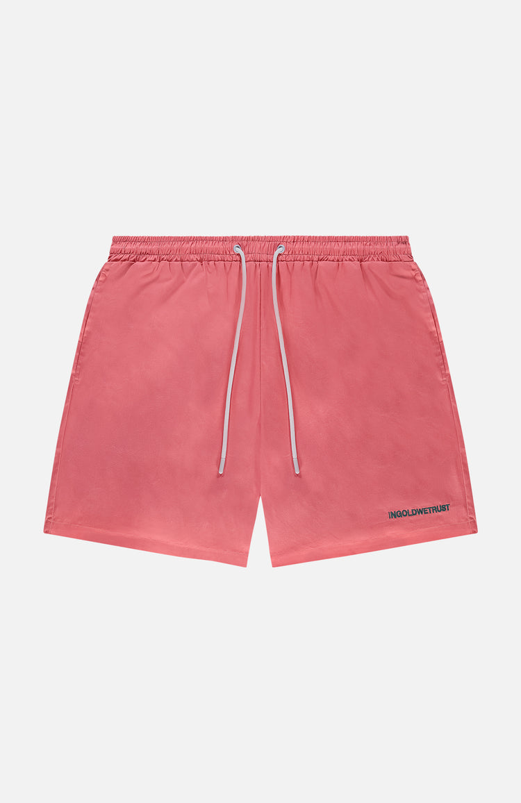 in gold we trust The Straight Swim Short Pink