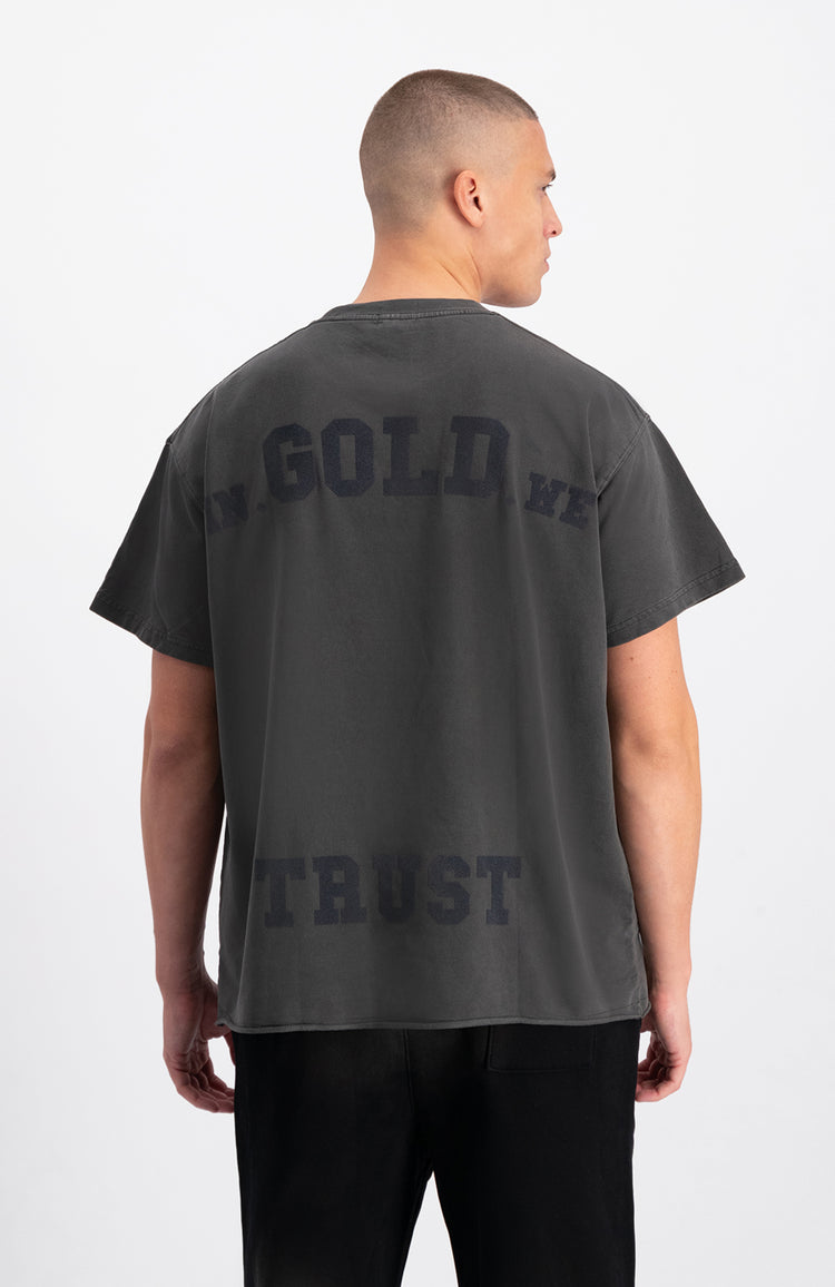 in gold we trust The Strict T-shirt Black