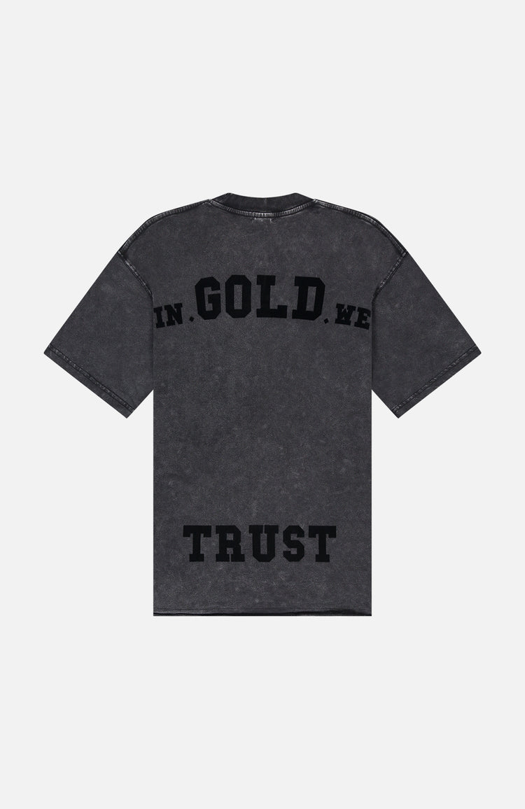 In Gold We Trust The Strict T-shirt Grey