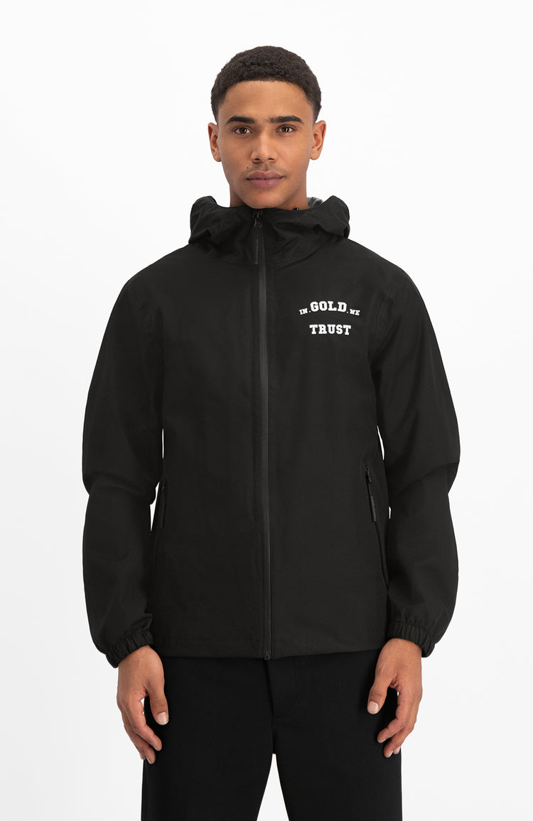 In Gold We Trust The Umbrella Jet Black