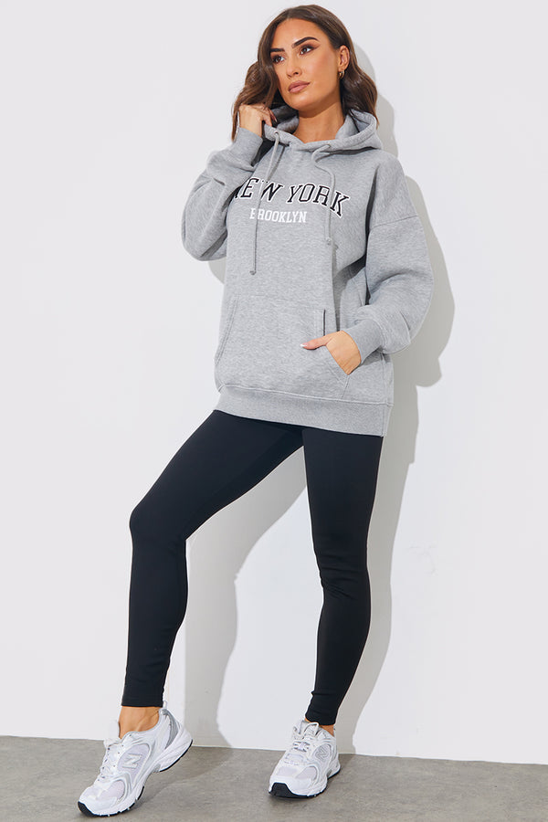 in the style Fits High Waisted Fleece Lined Legging Black