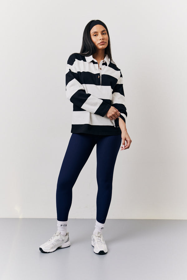 in the style Fits Navy High Waisted Sculpt and Control Leggings Navy