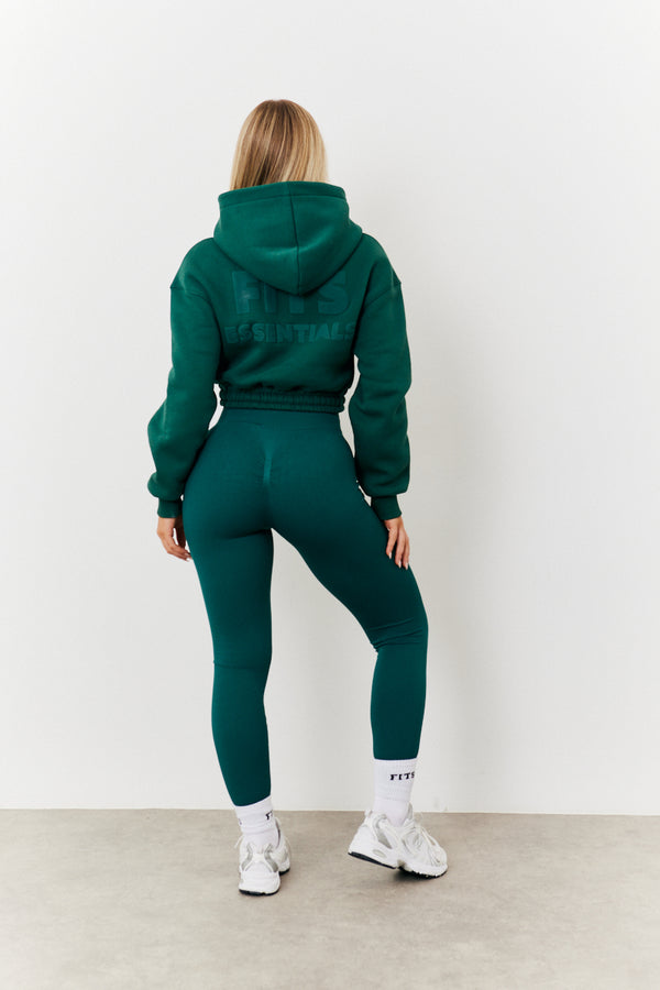 In The Style Fits Seamless High Waist Bum Boosting Leggings Green