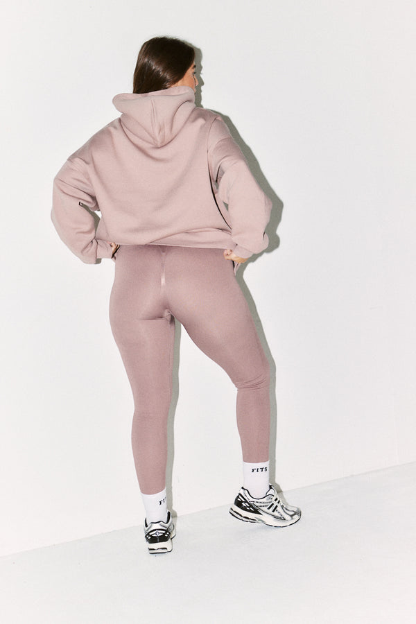 In The Style Fits Seamless High Waisted Bum Boosting Leggings Mauve
