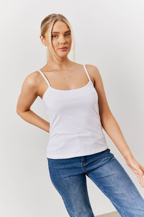 In The Style In The Style 2 Pack Cami Top Monochrome