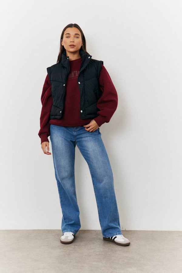 In The Style In The Style 5 In 1 Multiway Puffer Black