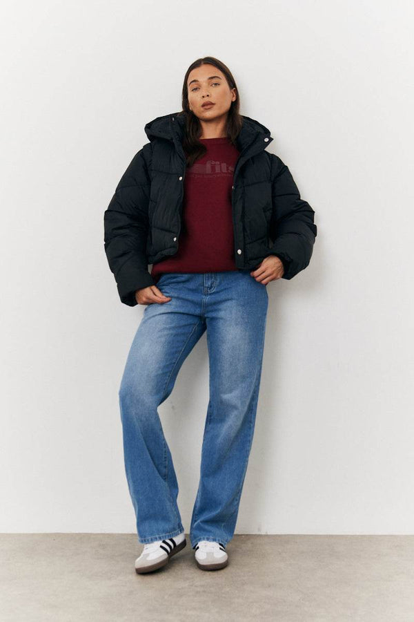 In The Style In The Style 5 In 1 Multiway Puffer Black