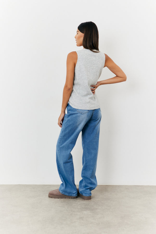 In The Style In The Style Aztec Faux Suede Shoe Taupe