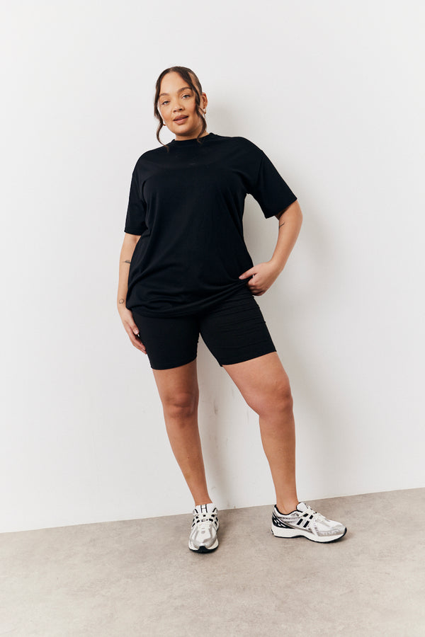 In The Style In The Style Black 2 Pack Cycling Short Black