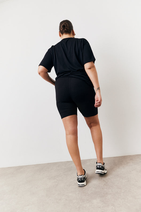 In The Style In The Style Black 2 Pack Cycling Short Black