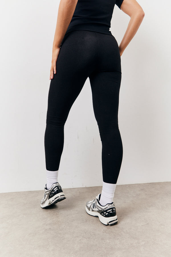 In The Style In The Style Black 2 Pack Jersey Legging Black