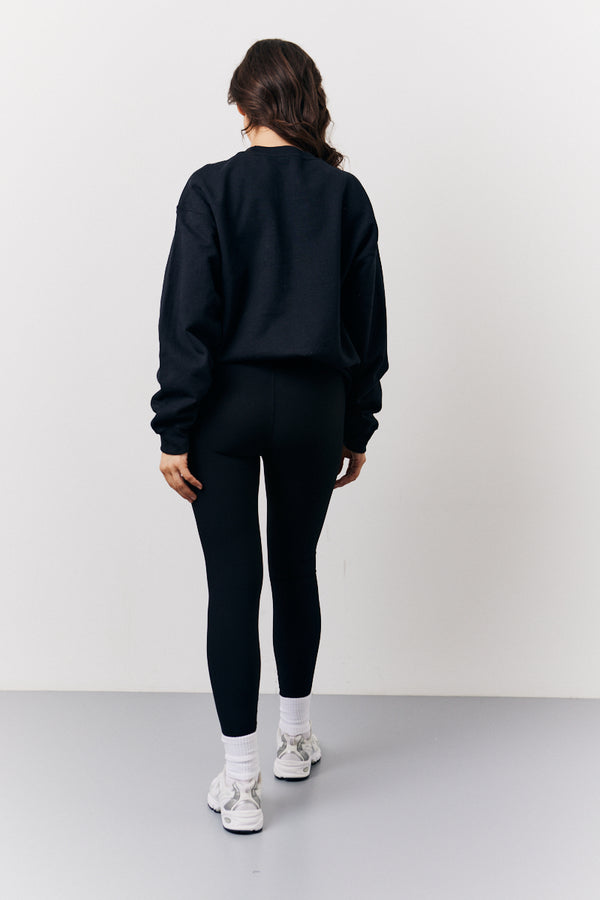 In The Style In The Style Black Team Bride Slogan Sweatshirt Black