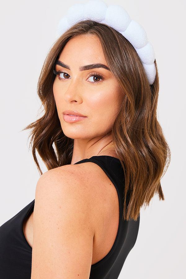 in the style In The Style Chunky Cushion Headband White