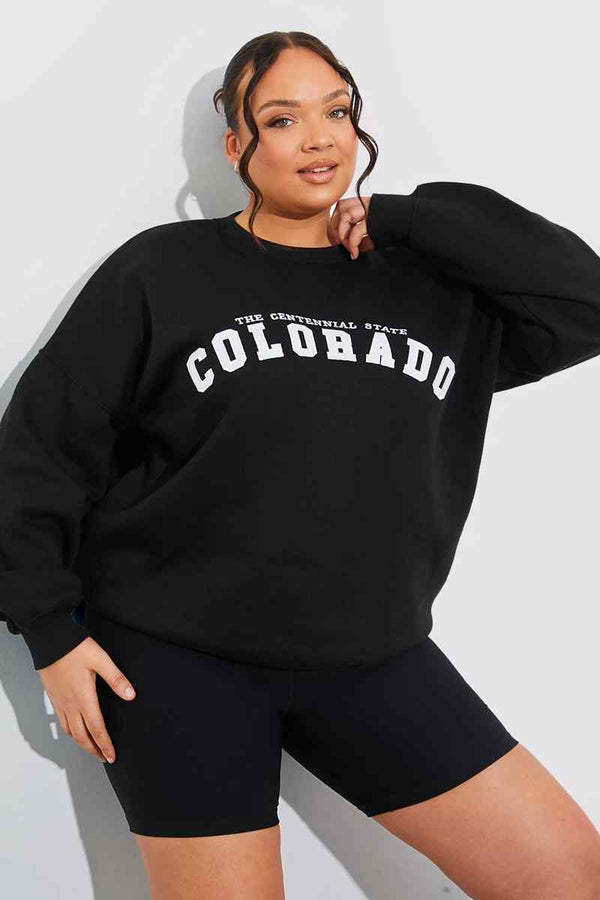 In The Style In The Style Colorado Oversized Sweater Black