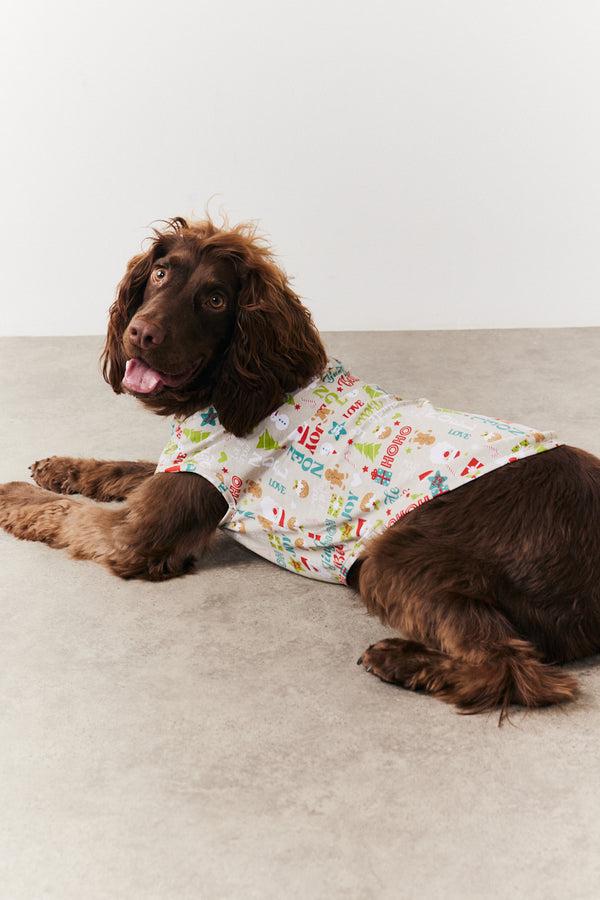 in the style In the Style Dog Noel Print Pyjama Multi