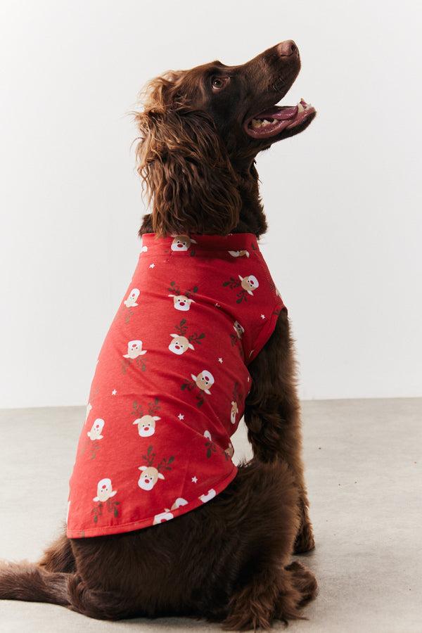 In The Style In The Style Dog Reindeer Print Pyjama Multi