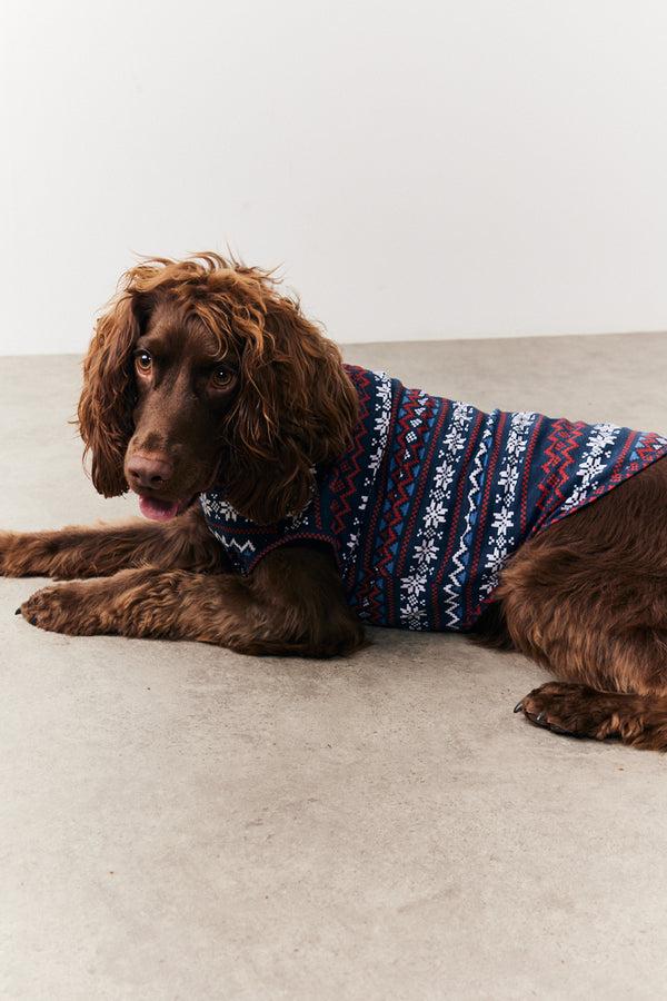 in the style In the Style Dog Snowflake Print Pyjama Multi