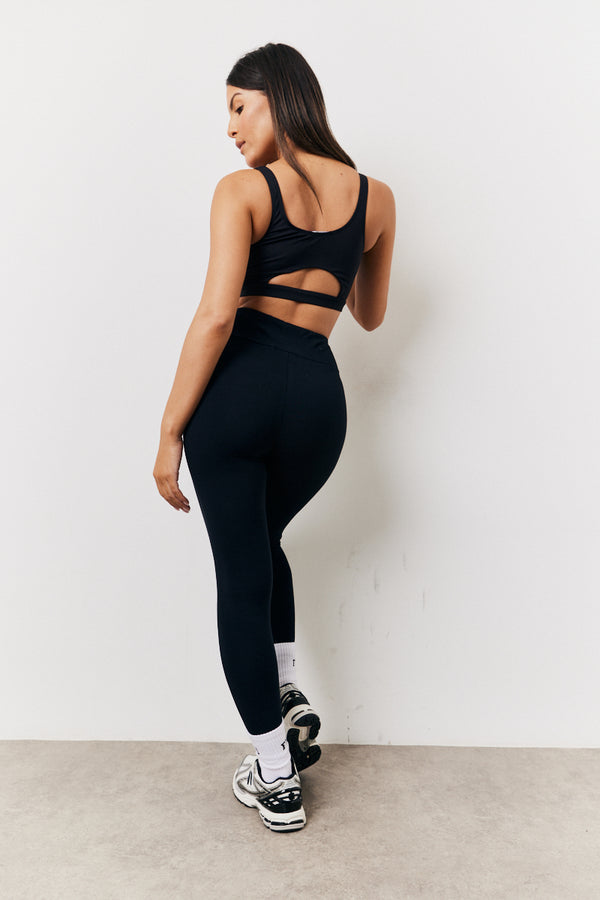 In The Style Fits Everyday Leggings Black