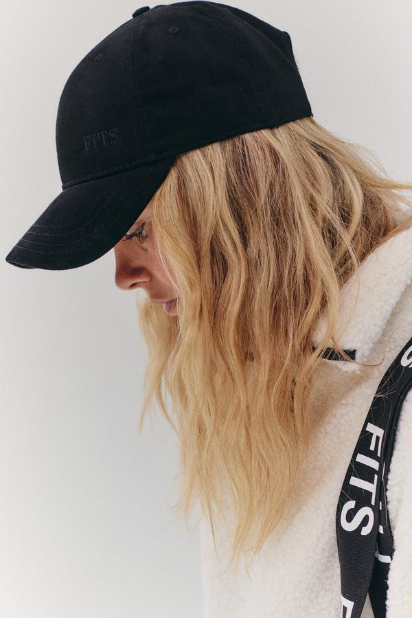 in the style Fits fITS Embroidered Cap Black