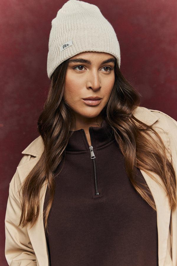 In The Style Fits FITS Knitted Beanie Camel