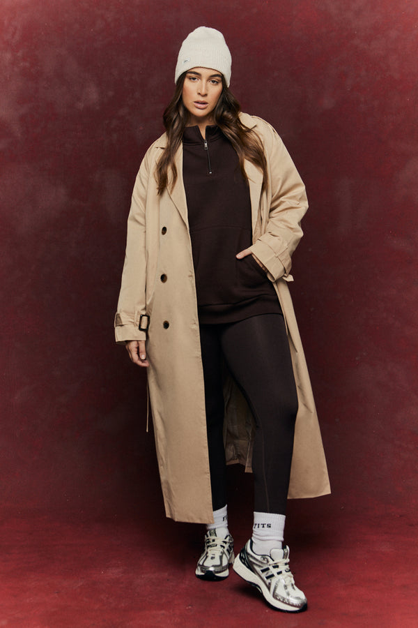 In The Style Fits FITS Knitted Beanie Camel