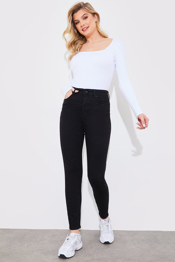 In The Style Fits Sculpt Shaper Jeans Black