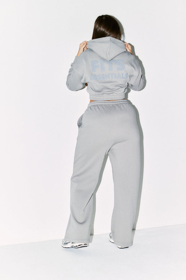 In The Style Fits Wide Leg Co-Ord Jogger Slate