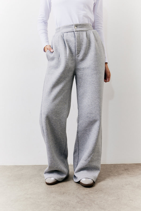 In The Style In The Style Grey Straight Leg Jogger Grey