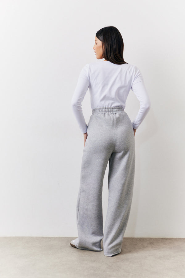 In The Style In The Style Grey Straight Leg Jogger Grey