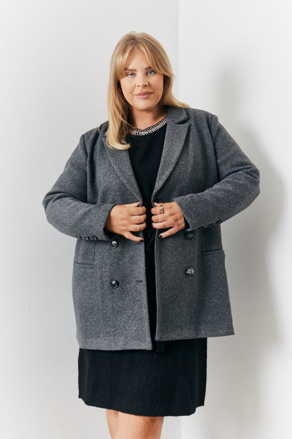 in the style In the Style Heathman Blazer Coat Grey